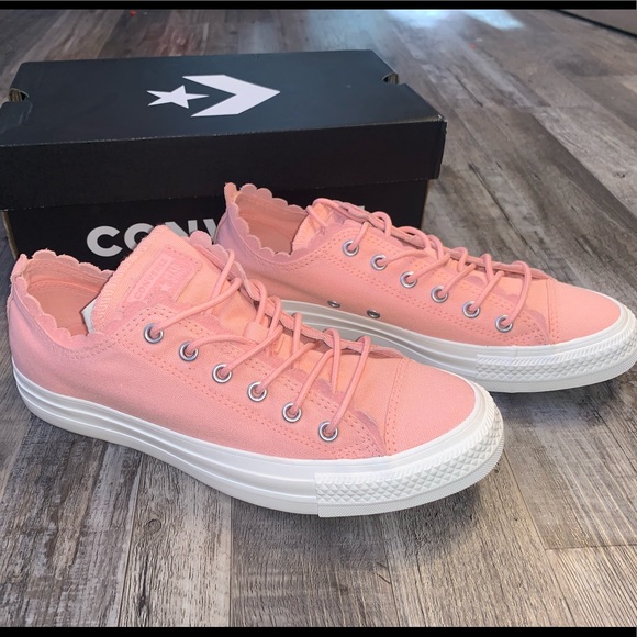 pink frilly converse